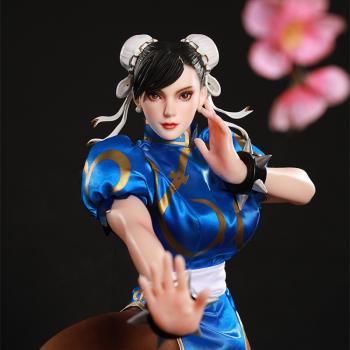 二次元街头霸王春丽手办硅胶实体娃娃64cm 可作摆件可插入