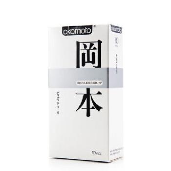 冈本SKIN极限超薄纯安全套10只 清新无味 - 超薄套套 - 冈本 - MEIXX美羞羞