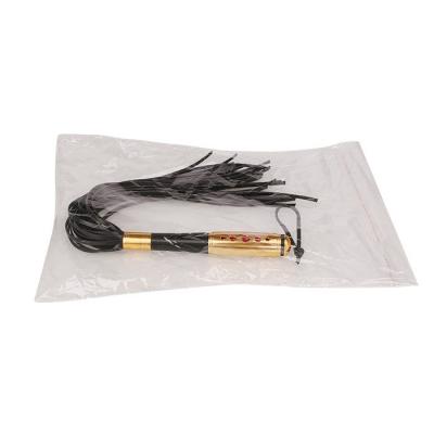 金属流苏皮鞭 结实美观 防脱落手柄