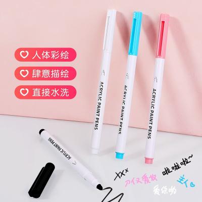 【买一送一】情趣涂鸦描体笔 易清洗无残留 人体彩绘