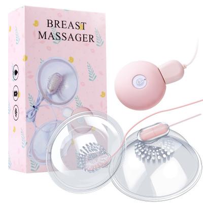 乳房按摩器遥控充电款 强震挠乳 吸乳调情 