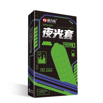 倍力乐夜光二代安全套 通体发光 荧光情趣
