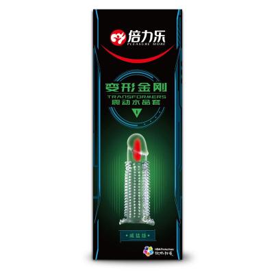 倍力乐变形金刚震动水晶套威猛版 彪悍威猛 舒适坚挺
