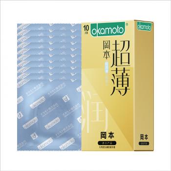 冈本超润滑超薄安全套10片装 足量润滑 贴合防脱落 - 超薄套套 - 冈本 - MEIXX美羞羞