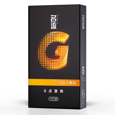 名流G点激爽安全套10只装 G点大颗粒 柔韧亲肤
