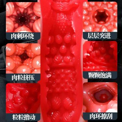 铂金硅胶单通道名器 模拟肌肤纹理 体验升级