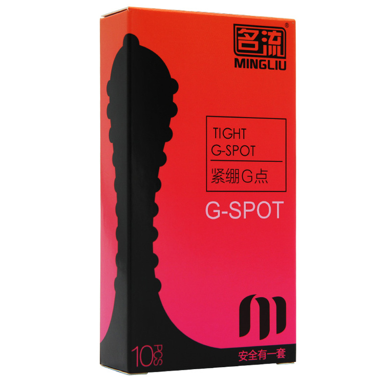 名流紧绷G点SPOT安全套 紧绷贴合 激爽颗粒